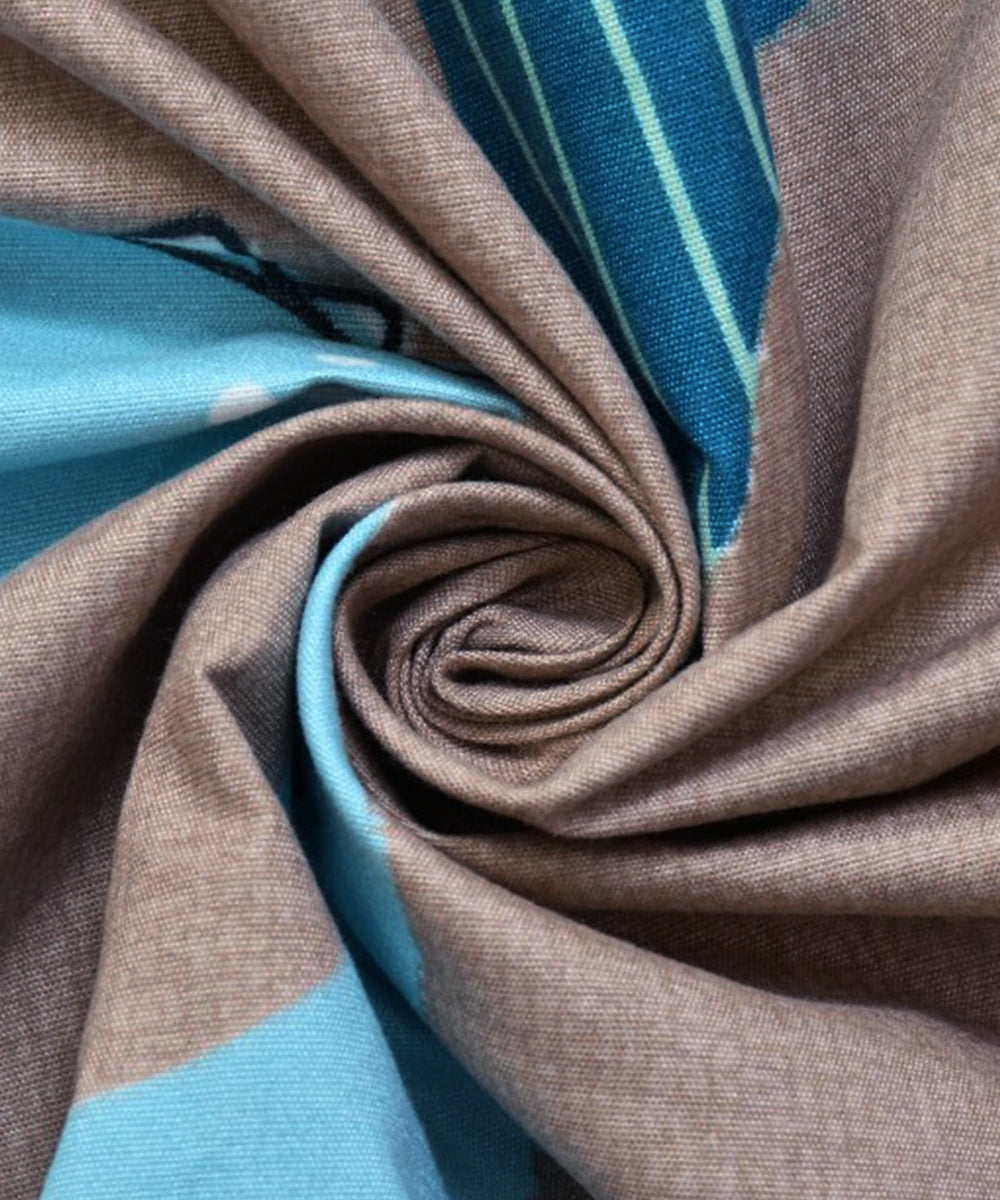 Dino Wonderland Flat Double Bedsheet With 2 Pillow Cover