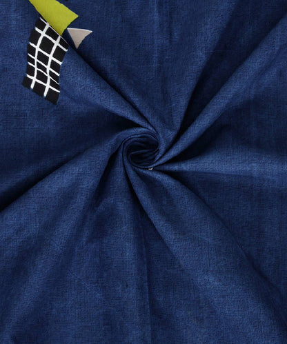 Space Printed Flat Double Bedsheet with 2 Pillow Covers