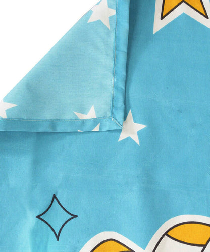 Unicorn Fantasy Print Flat Double Bedsheet with 2 Pillow Covers