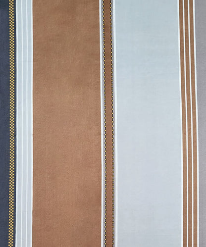 Multicolor Lines Flat Double Bedsheet With 2 Pillow Cover