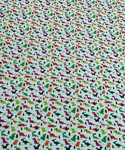 The Good Dinosaur Flat Double Bedsheet With 2 Pillow Cover