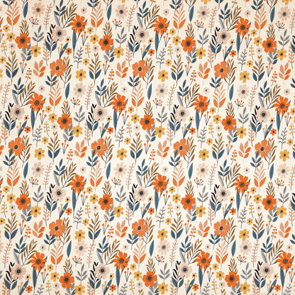 Nature's Whimsy Flat Double Bedsheet With 2 Pillow Covers