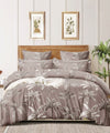 Floral Flat King Bedsheet With 2 Pillow Cover