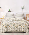 Pretty Floral Flat Double Bedsheet With 2 Pillow Covers
